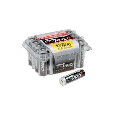 Rayovac Alkaline Battery, AA 1.5V DC 24 PK ALAA-24F